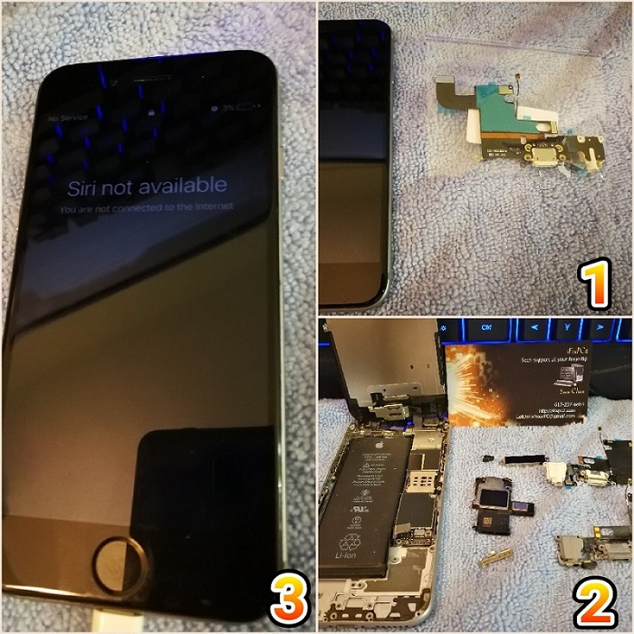 iPhone 6 charge port replacement
